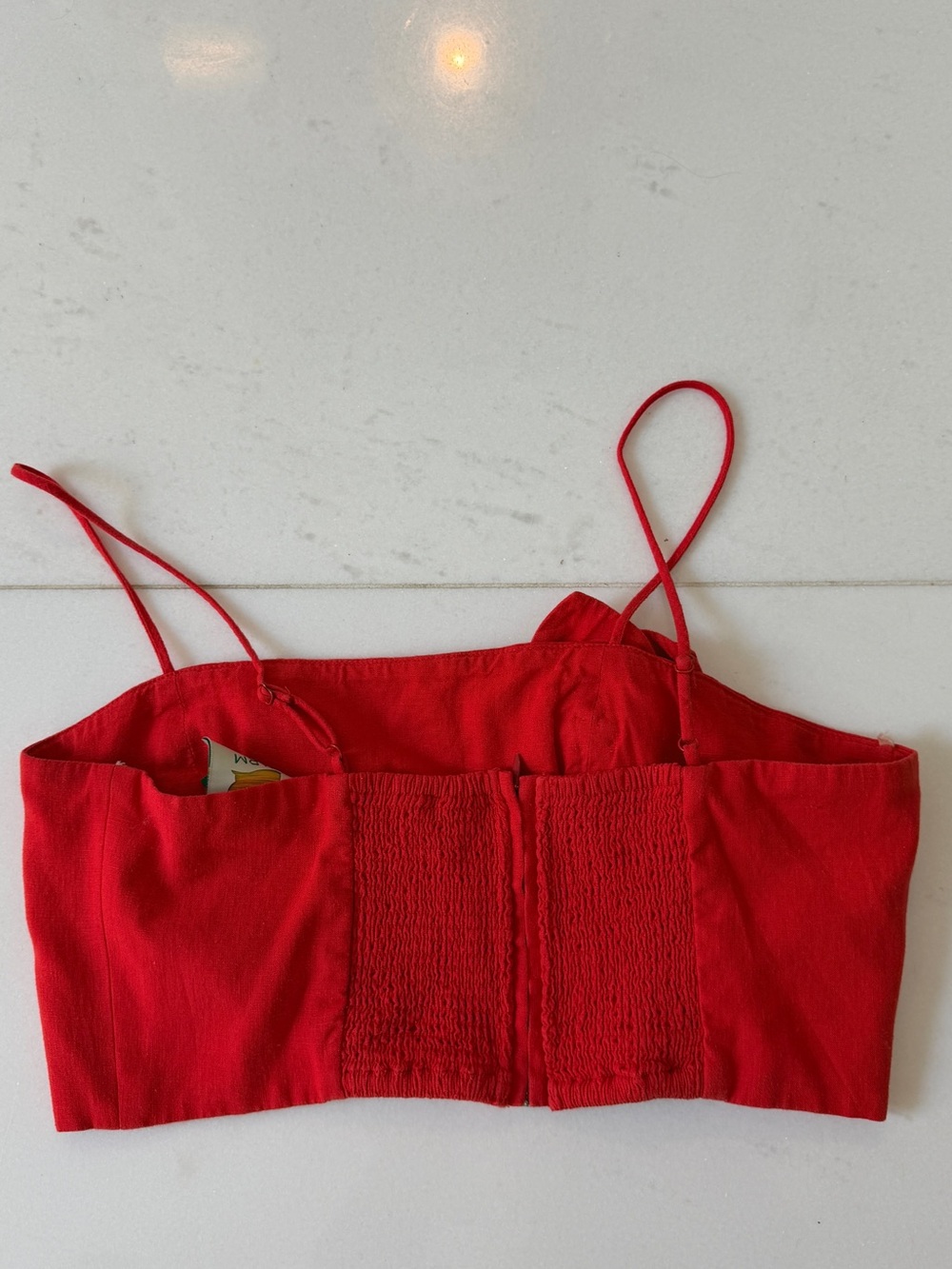 Farm Rio Anthropologie Floral Appliqué Crop Top - Picture 14 of 16